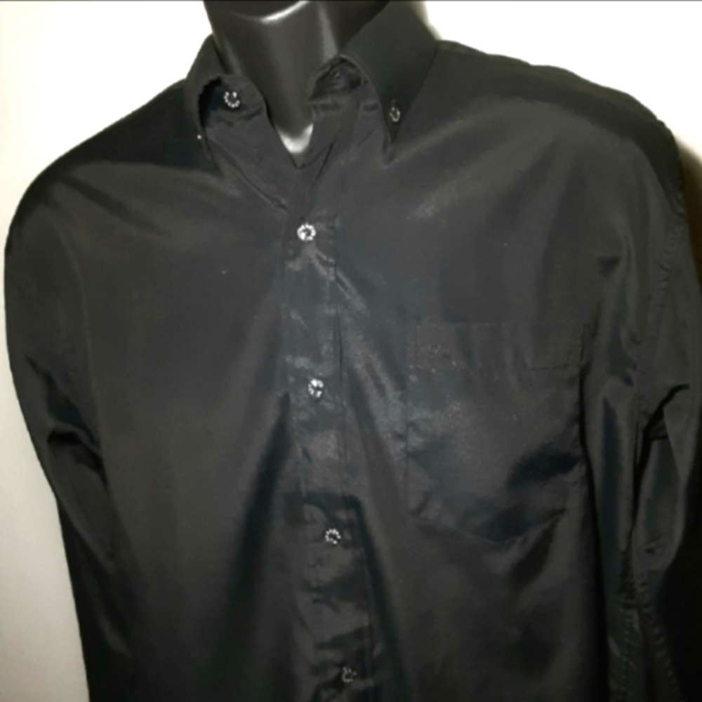 Versace Classic V2 Long Sleeve Black Shirt